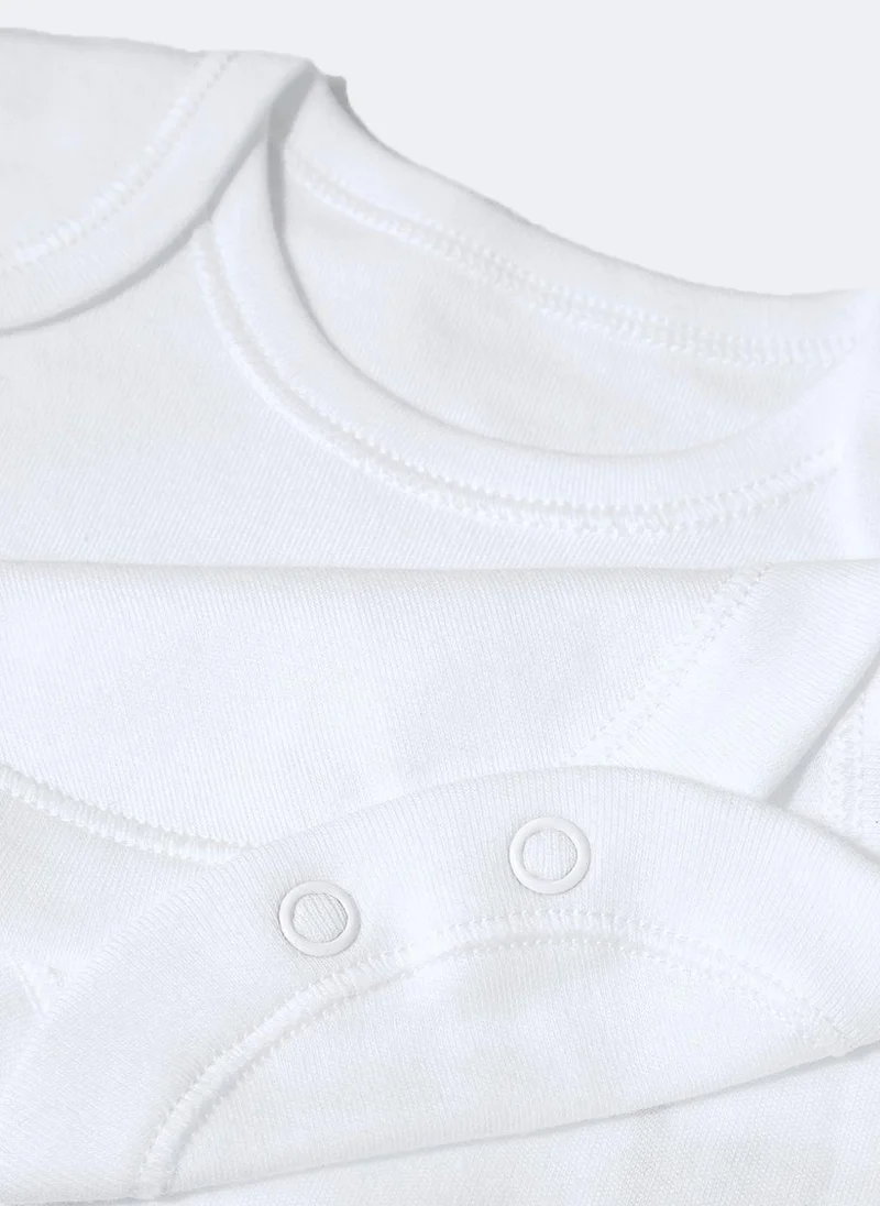 ماتلان Baby 5 Pack White Bodysuits